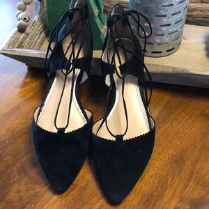 JESSICA SIMPSON laceup flats